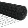 Európai Kerítés Szürke 0.6 x 50 m PVC-bevonatú vas