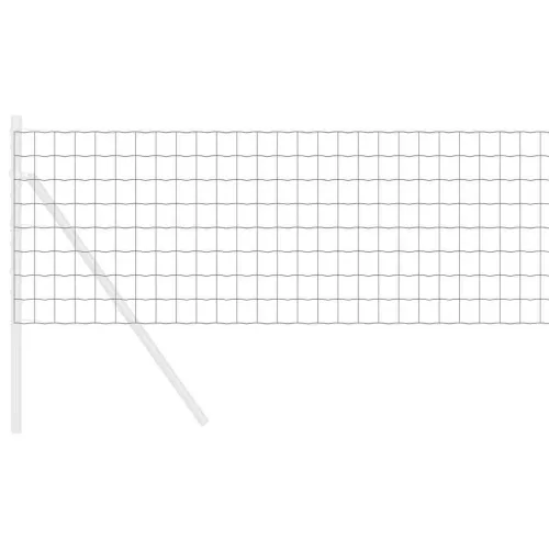 Európai Kerítés Szürke 0.6 x 50 m PVC-bevonatú vas