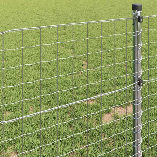 Európai Kerítés Ezüst 0.8 x 25 m Meleg horganyzott vas
