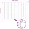 Európai Kerítés Ezüst 0.8 x 25 m Meleg horganyzott vas