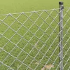 Láncszem Kerítés Ezüst 25 x 1.2 m Horganyzott acél