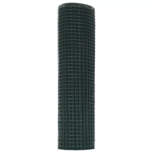 Hegesztett Drótháló Kerítés Zöld 0.8 x 100 m Acél