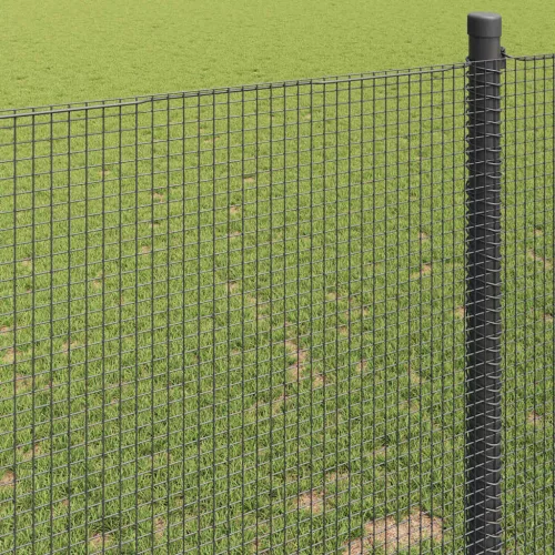 Hegesztett Drótháló Kerítés Szürke 1.6 x 25 m Acél