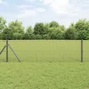 Hegesztett Drótháló Kerítés Szürke 0.6 x 100 m Acél