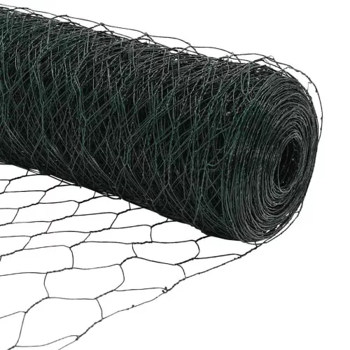 Hexagon kerítés Zöld 1.5 x 100 m Acél
