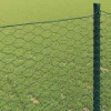 Hexagon kerítés Zöld 1.6 x 100 m Acél