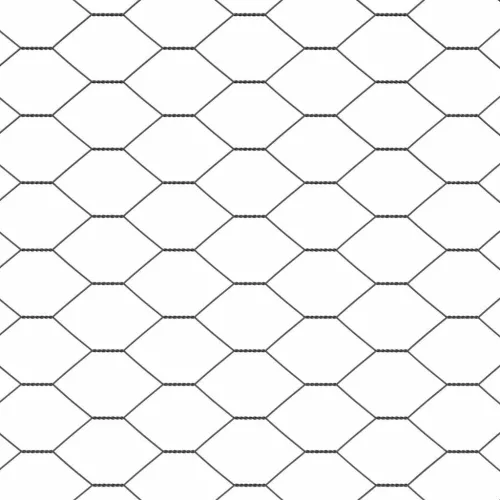Hexagon kerítés Szürke 1.6 x 50 m Acél