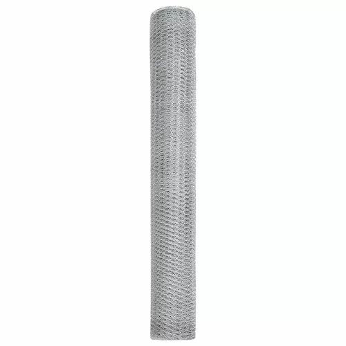 Hexagon kerítés Ezüst 1.4 x 50 m Horganyzott acél