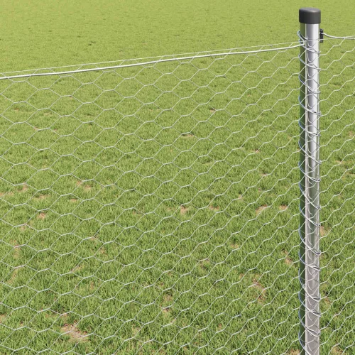 Hexagon kerítés Ezüst 1.5 x 50 m Horganyzott acél