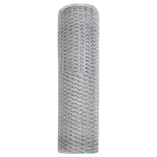 Hexagon kerítés Ezüst 0.6 x 100 m Horganyzott acél