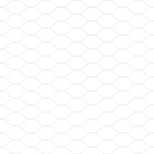 Hexagon kerítés Ezüst 0.6 x 100 m Horganyzott acél