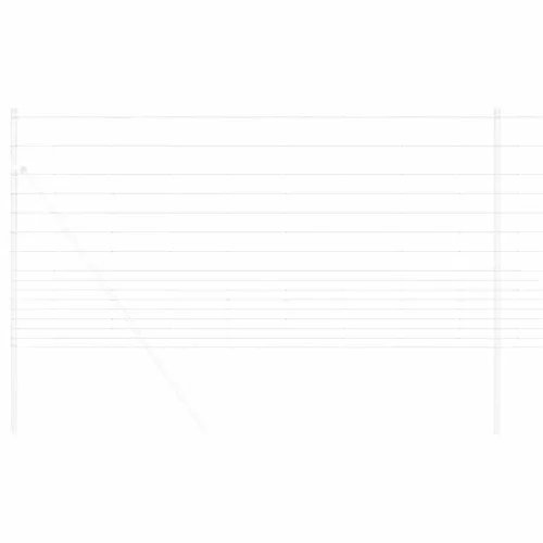 Legelőkerítés Ezüst 50 x 1.2 m Horganyzott acél
