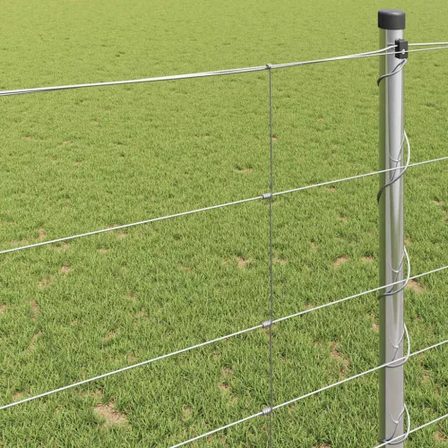 Legelőkerítés Ezüst 50 x 1.2 m Horganyzott acél