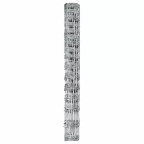 Legelőkerítés Ezüst 50 x 1.2 m Horganyzott acél