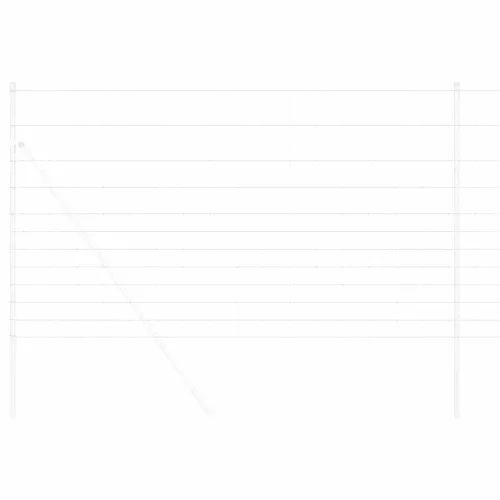 Legelőkerítés Ezüst 50 x 1.4 m Horganyzott acél
