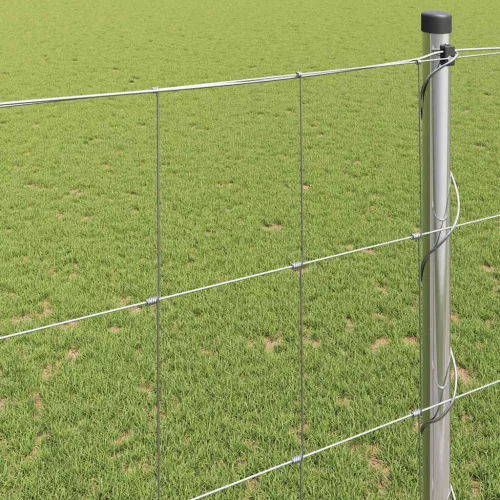 Legelőkerítés Ezüst 50 x 1.4 m Horganyzott acél