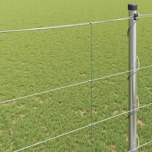Legelőkerítés Ezüst 50 x 1.5 m Horganyzott acél