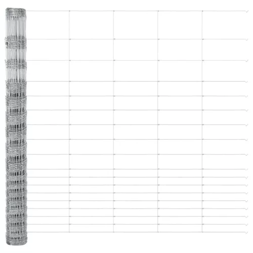 Legelőkerítés Ezüst 50 x 1.5 m Horganyzott acél