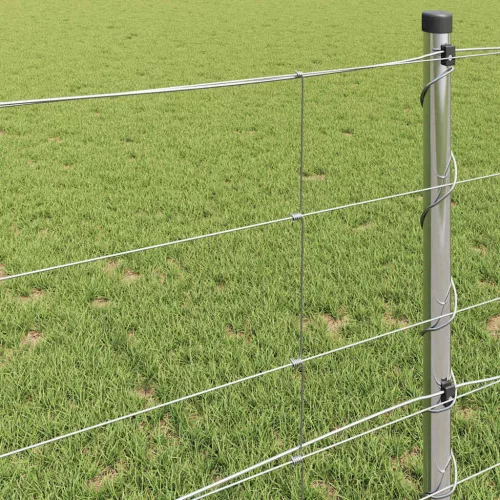 Legelőkerítés Ezüst 100 x 0.8 m Horganyzott acél