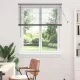 Ablak Függöny függönyökkel Sötétszürke Alumínium