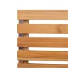 Kerti Szék 4 pcs Barna 56 x 54.5 x 87 cm Tömör tíkfa