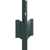 Kerítoszlopok 5 pcs Zöld 40 cm Acél