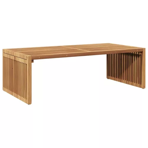 Kerti Oldal Asztal Barna 110 x 55 x 35,5 cm Tömör tíkfa