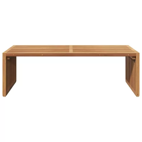 Kerti Oldal Asztal Barna 110 x 55 x 35,5 cm Tömör tíkfa