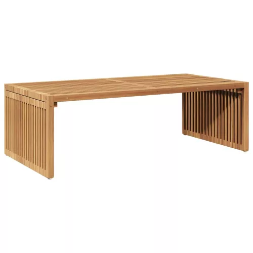 Kerti Oldal Asztal Barna 110 x 55 x 35,5 cm Tömör tíkfa