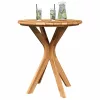 Bisztróasztal Barna 70 x 70 x 75 cm Tömör tíkfa