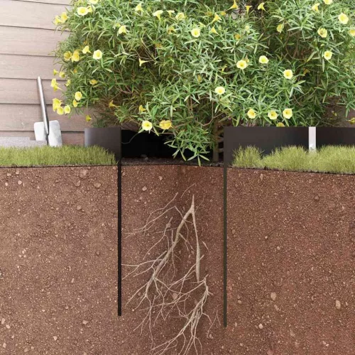 Gyökérzáró fólia Fekete 0.7 x 15 m HDPE
