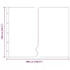 Gyökérzáró fólia Fekete 1 x 5 m HDPE
