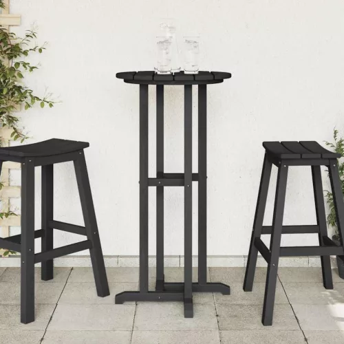 Bárasztal Fekete 55 x 55 x 107 cm HDPE
