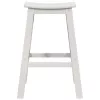 Bárszék 2 pcs Fehér 52 x 43 x 73.5cm HDPE