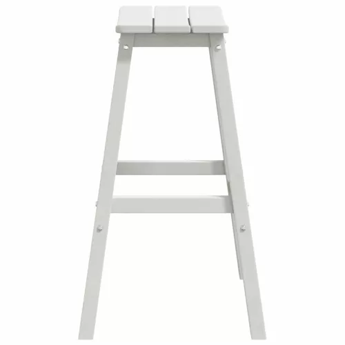 Bárszék 2 pcs Fehér 52 x 43 x 73.5cm HDPE