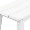 Bárszék 2 pcs Fehér 52 x 43 x 73.5cm HDPE