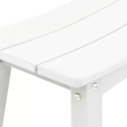 Bárszék 2 pcs Fehér 52 x 43 x 73.5cm HDPE