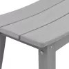Bárszék 2 pcs Világosszürke 52 x 43 x 73.5cm HDPE