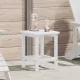 Adirondack Oldalsó Asztal Fehér 38 x 38 x 46 cm HDPE