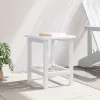 Adirondack Oldalsó Asztal Fehér 38 x 38 x 46 cm HDPE