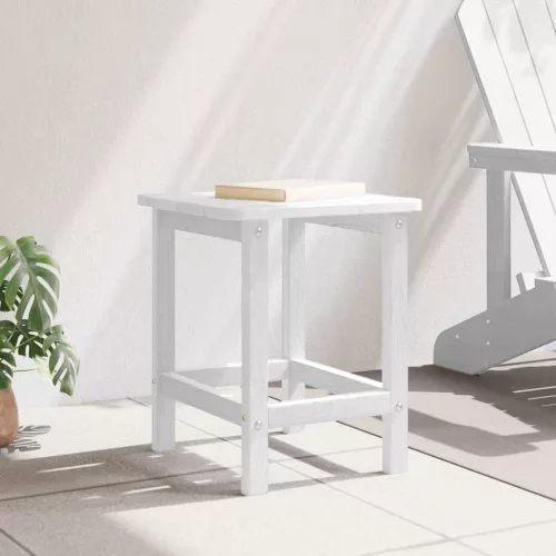 Adirondack Oldalsó Asztal Fehér 38 x 38 x 46 cm HDPE