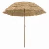 Tengerparti napernyő Barna Ø 206 x 209.5 cm Acél