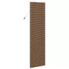 Ablak Függöny Geometrikus Barna 60 x 220 cm bambusz