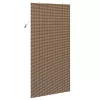 Ablak Függöny Geometrikus Barna 120 x 220 cm bambusz