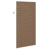 Ablak Függöny Geometrikus Barna 120 x 220 cm bambusz