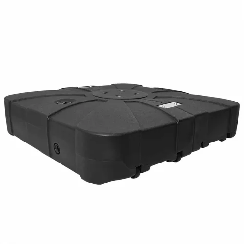 Kantilever Napernyő Talapzat Készlet 2 pcs Fekete