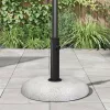 Napernyőtalp Világosszürke Szürke 45 x 45 x 40 cm Beton és Fém