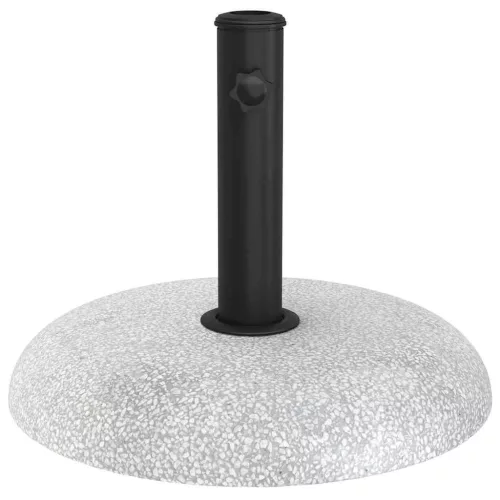 Napernyőtalp Világosszürke Szürke 45 x 45 x 40 cm Beton és Fém