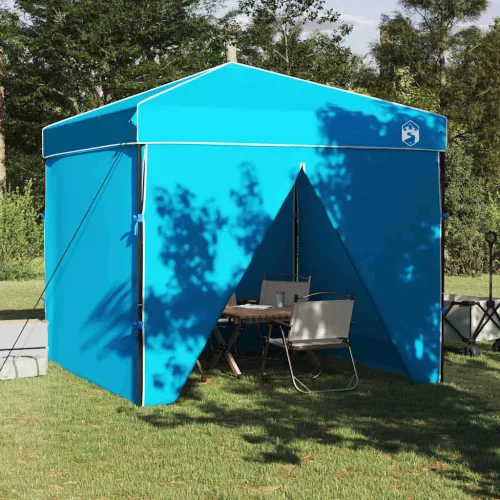 Pop-up napernyő sátor Kék 250 x 250 cm szövet