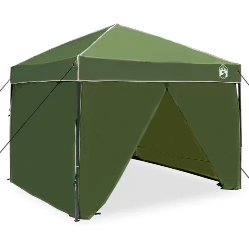 Pop-up napernyő sátor Zöld 250 x 250 cm szövet